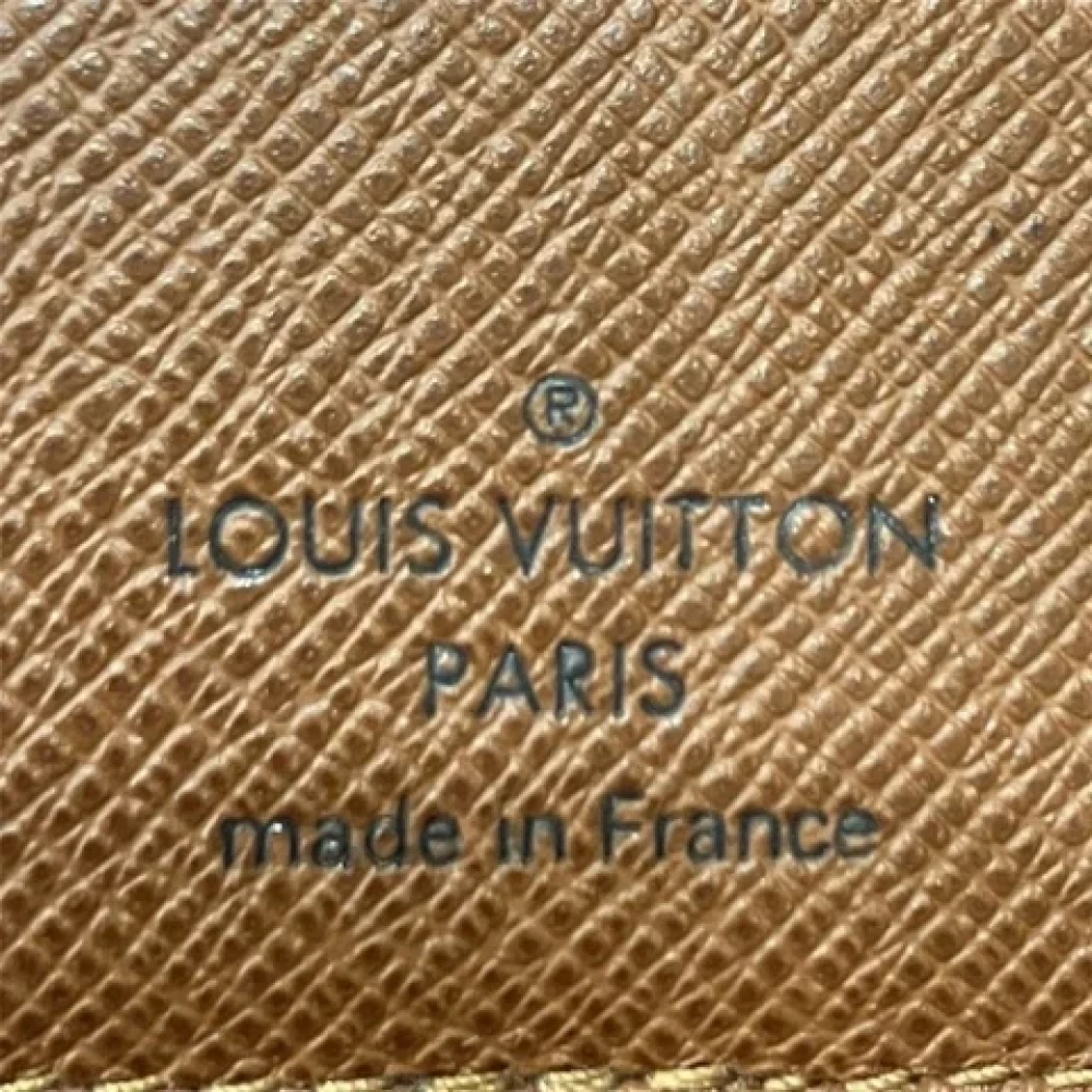 Louis Vuitton Vintage Pre-owned Canvas wallets Brown Dames