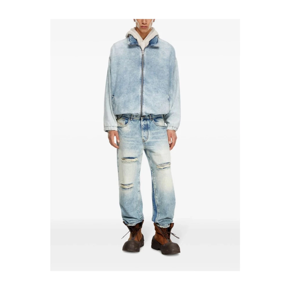 Diesel Fire Jeans Blue Heren