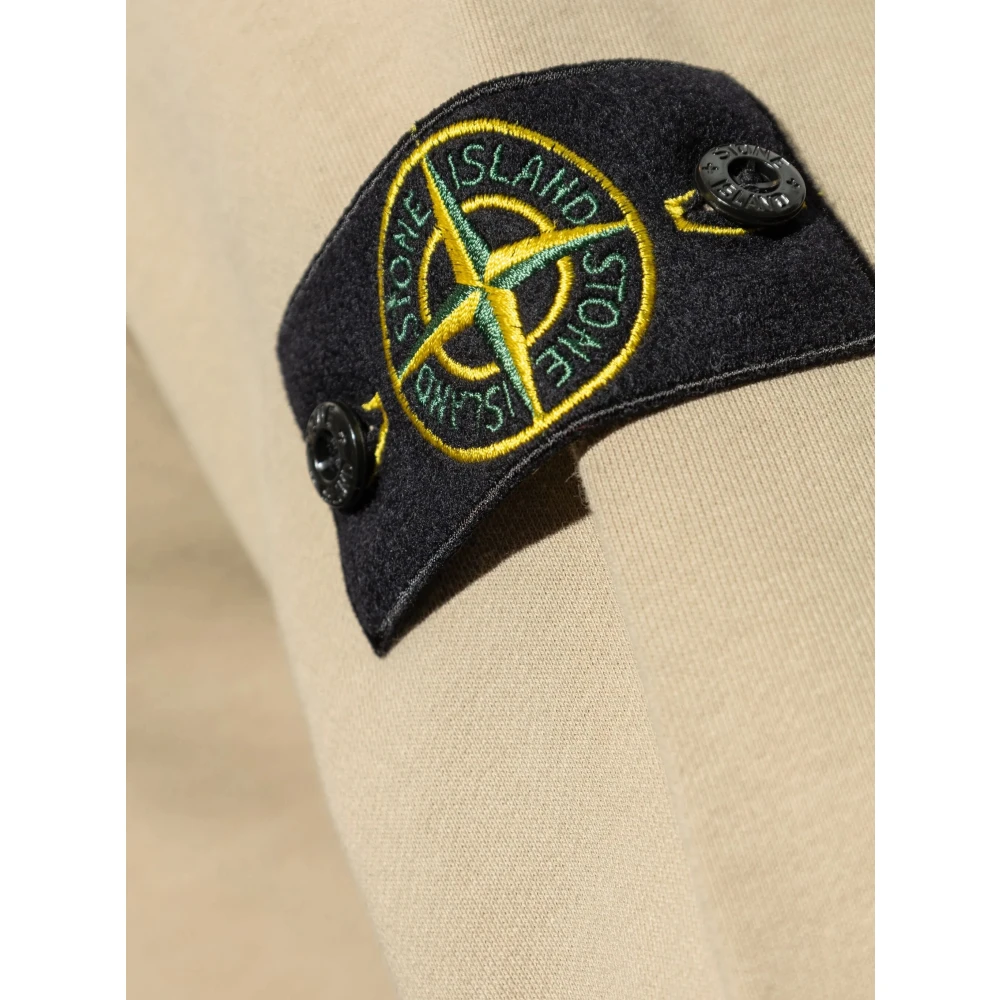 Stone Island Beige Sweaters voor Mannen Beige Heren