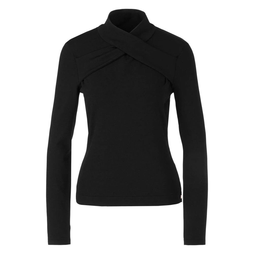 Marc Cain Stijlvolle Turtlenecks voor elke gelegenheid Black Dames