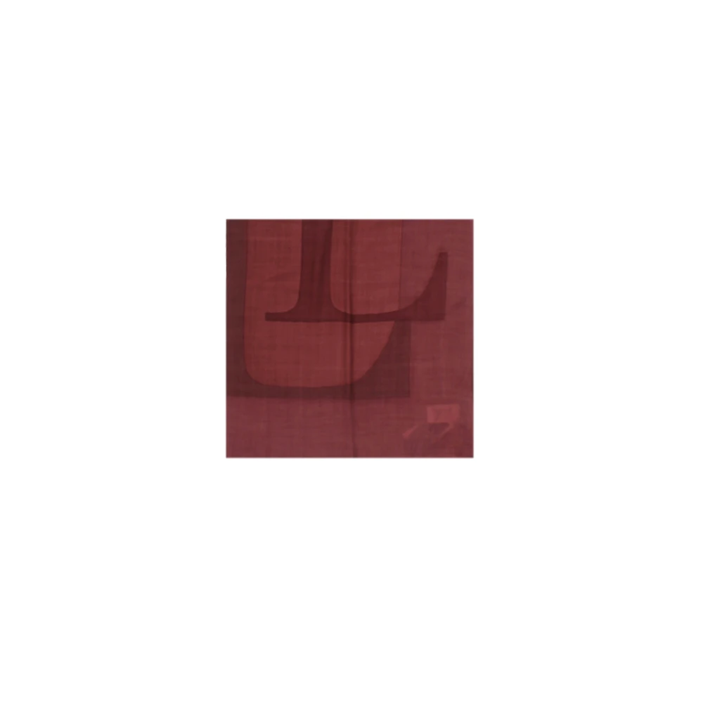 Ralph Lauren Donna Rosso Scarf