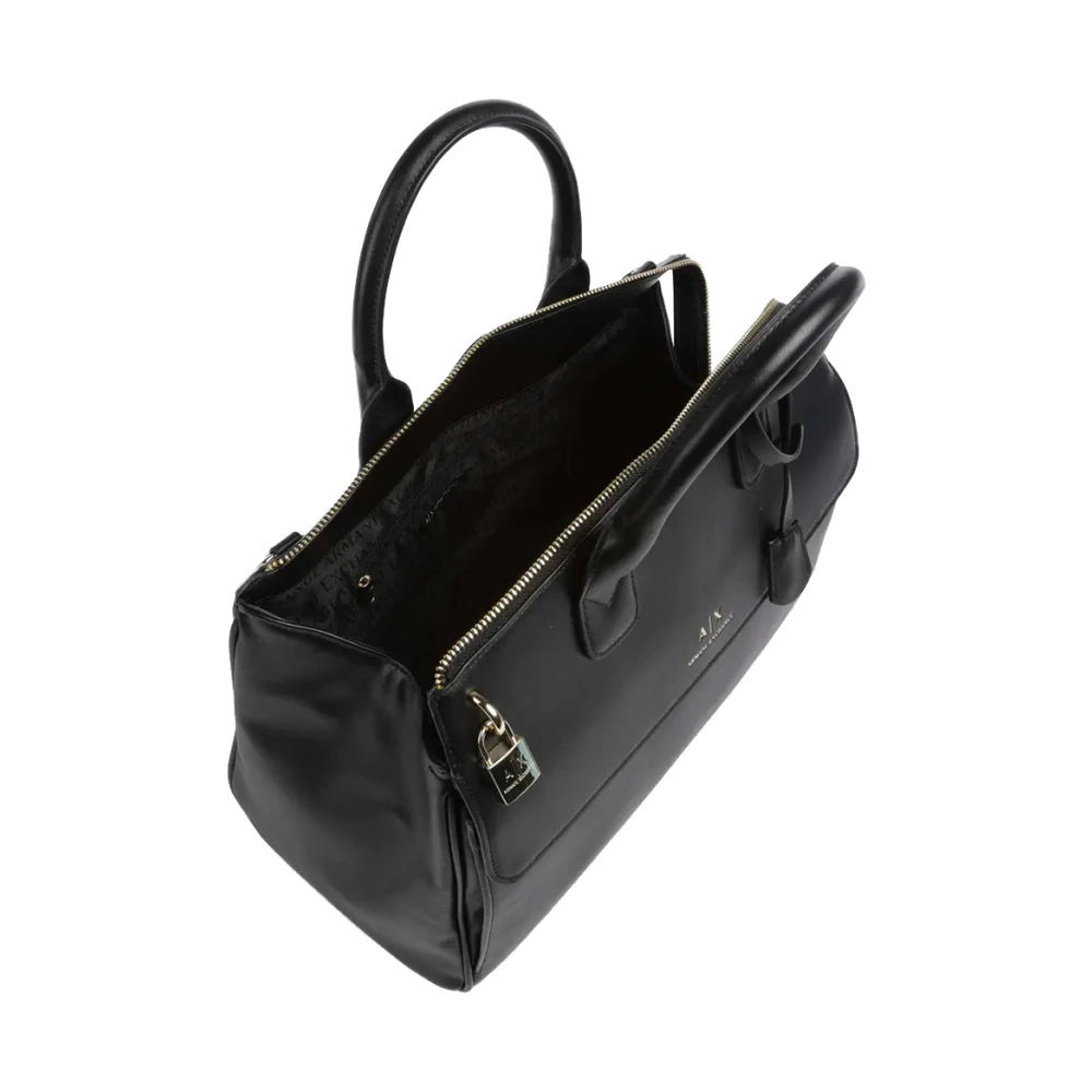 Armani Exchange Zwarte Shopper Bag Black Dames