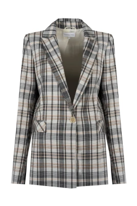 Figursydd Rutig Blazer
