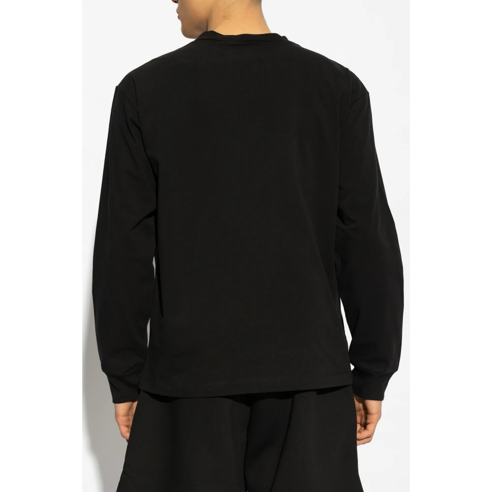 Dsquared2 T-shirt met logo Black Heren