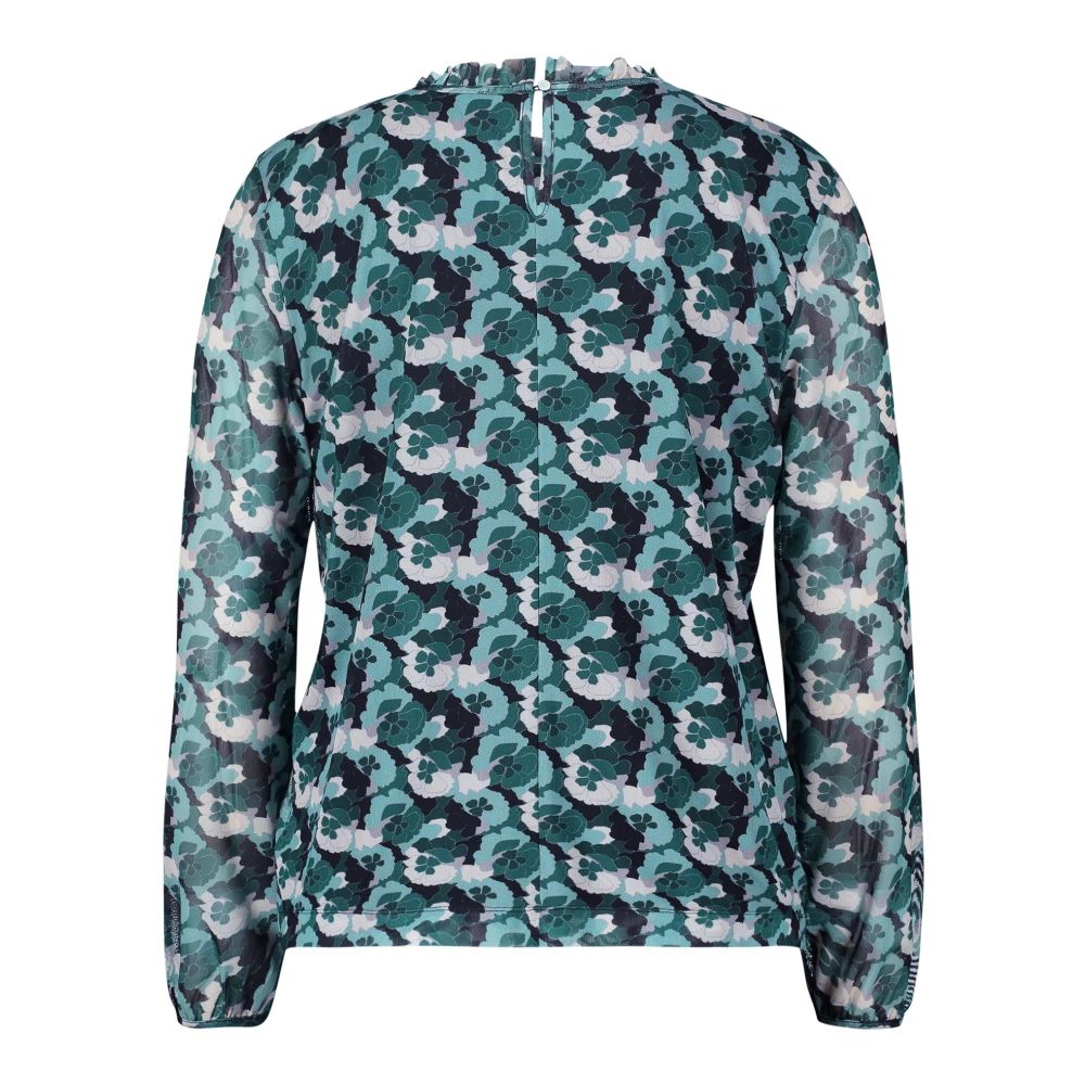 Betty & Co Bloemen Ruches Blousetop Multicolor Dames
