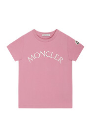 Enfant Rose Pink Logo Print T-Shirt
