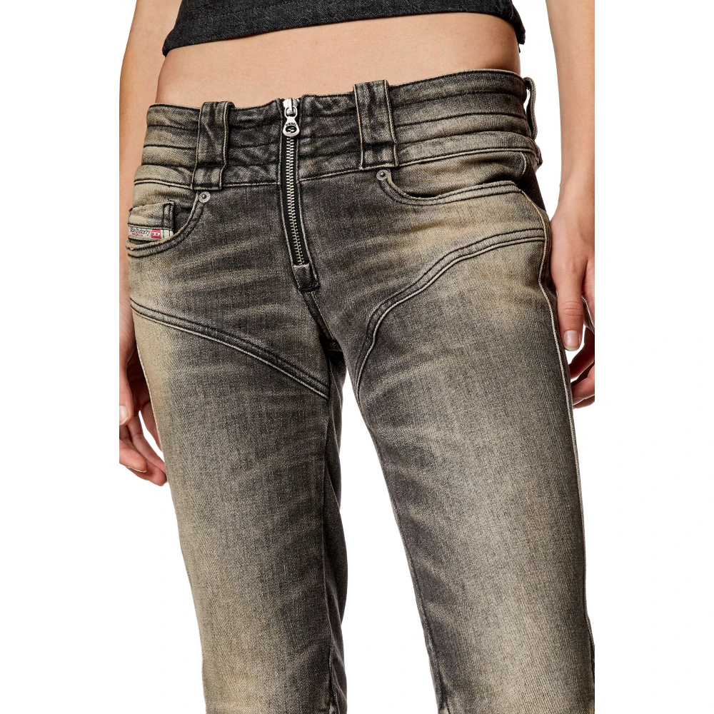 Diesel Bootcut and Flare Jeans Belthy Gray Dames