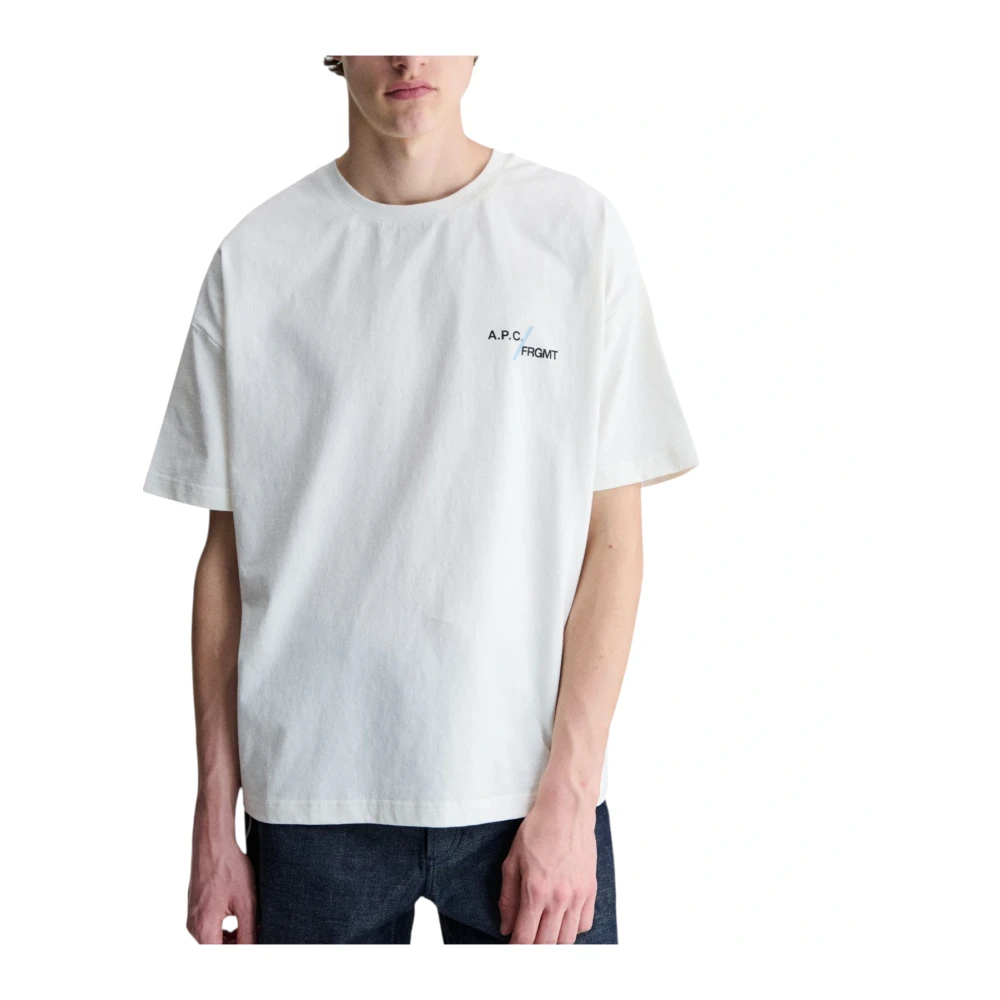 A.p.c. Uomo Bianco Top, M, New,
