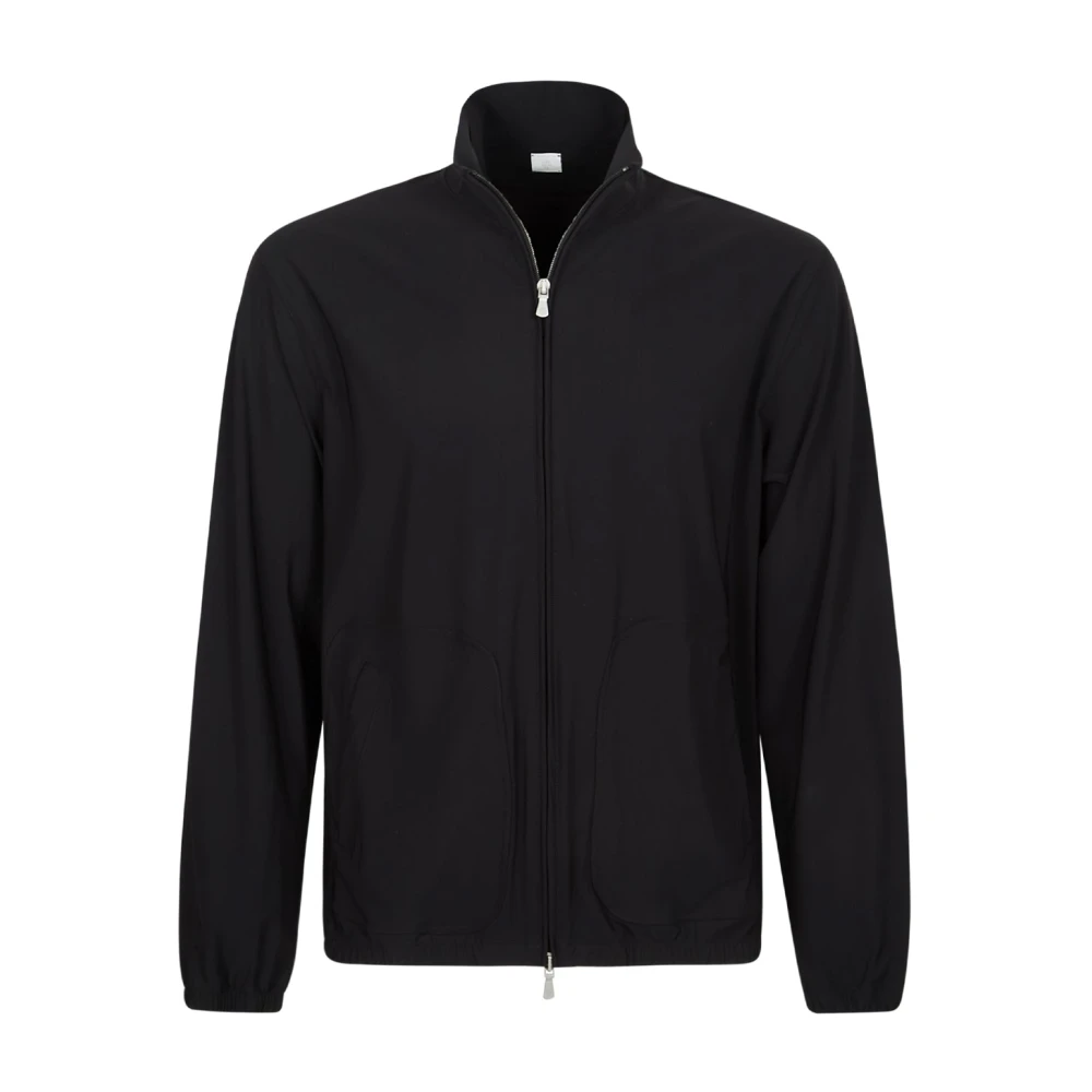 Eleventy Herren Schwarz Jacken, K, Mgröße: