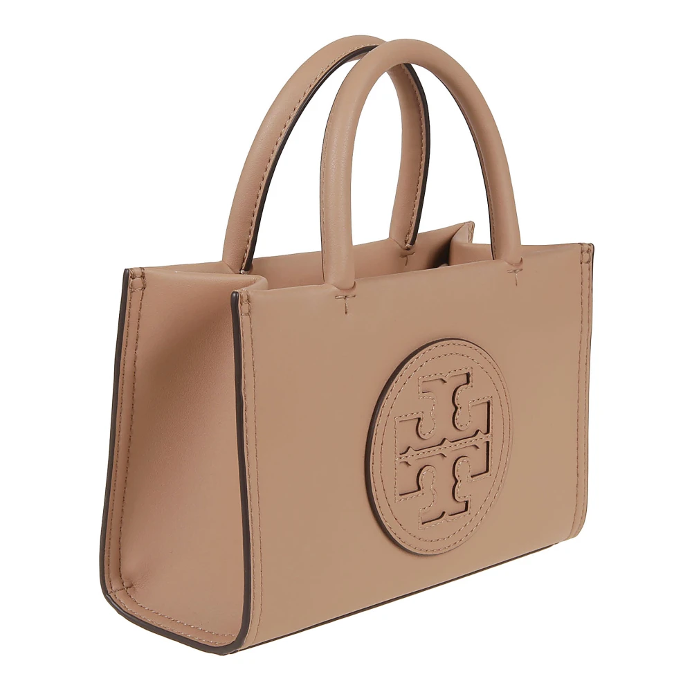 TORY BURCH Stijlvolle Mini Tote Tas Nude Neutrals Beige Dames
