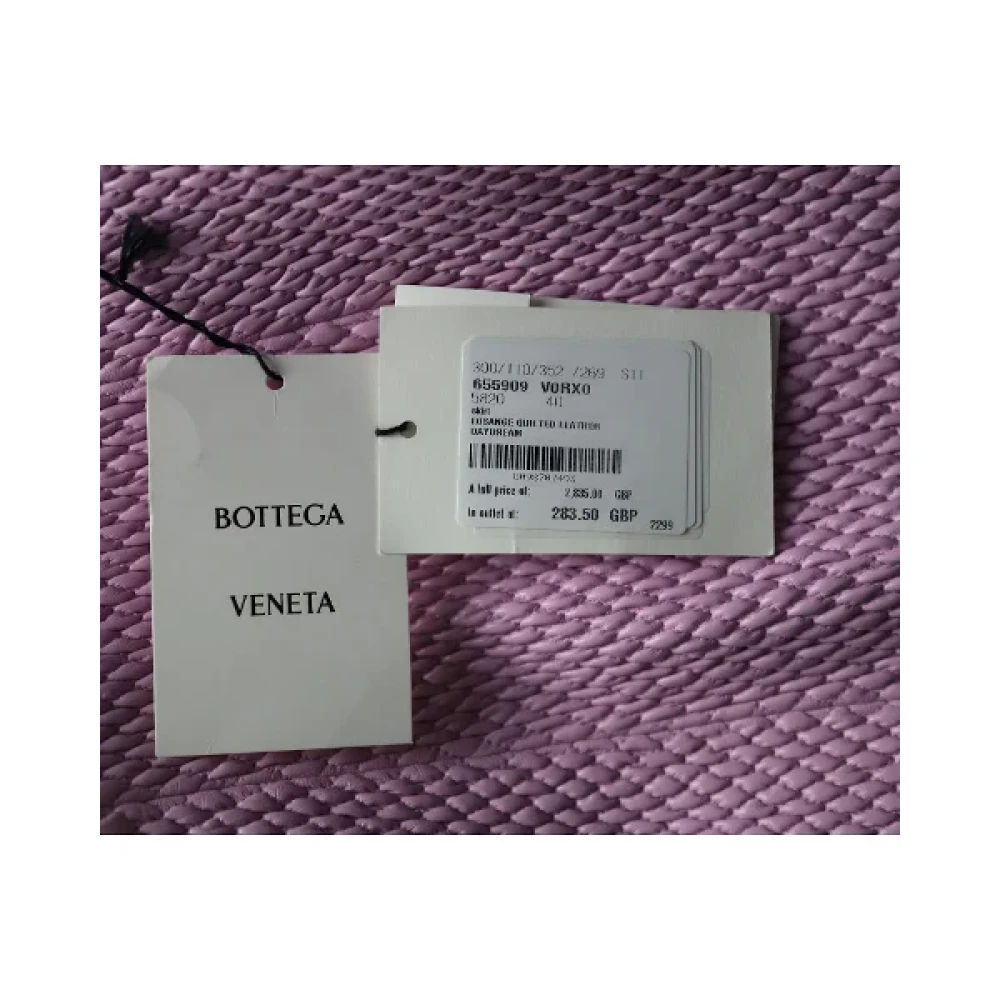 Bottega Veneta Vintage Pre-owned Leather bottoms Pink Dames