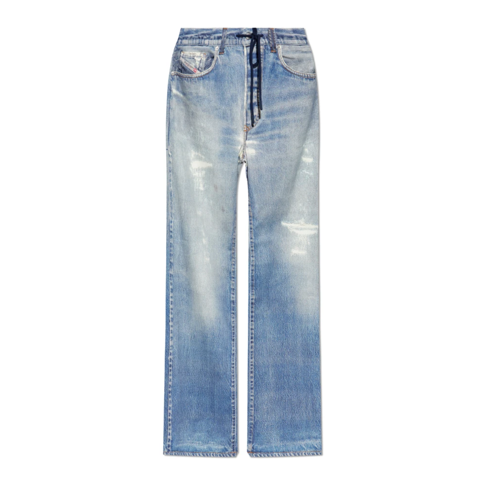 Diesel Herr Blå Jeans W32, Denim, Jeans 2080 D-Reel Jogg