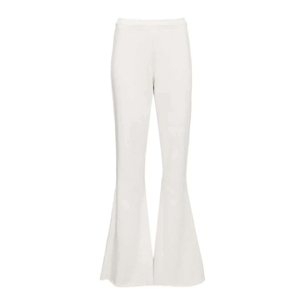 Entire Studios Flare Rijst Premium Kwaliteit White Dames