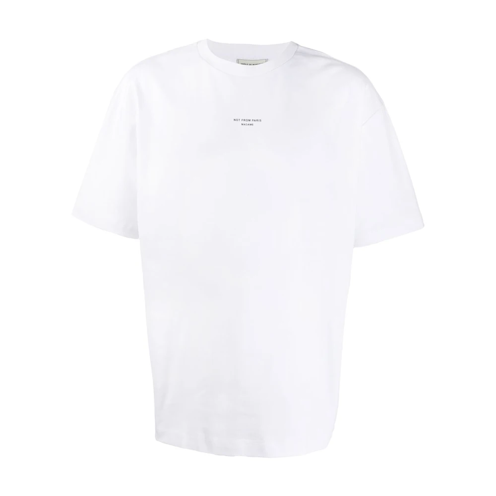 Drole de Monsieur T-Shirts White Heren
