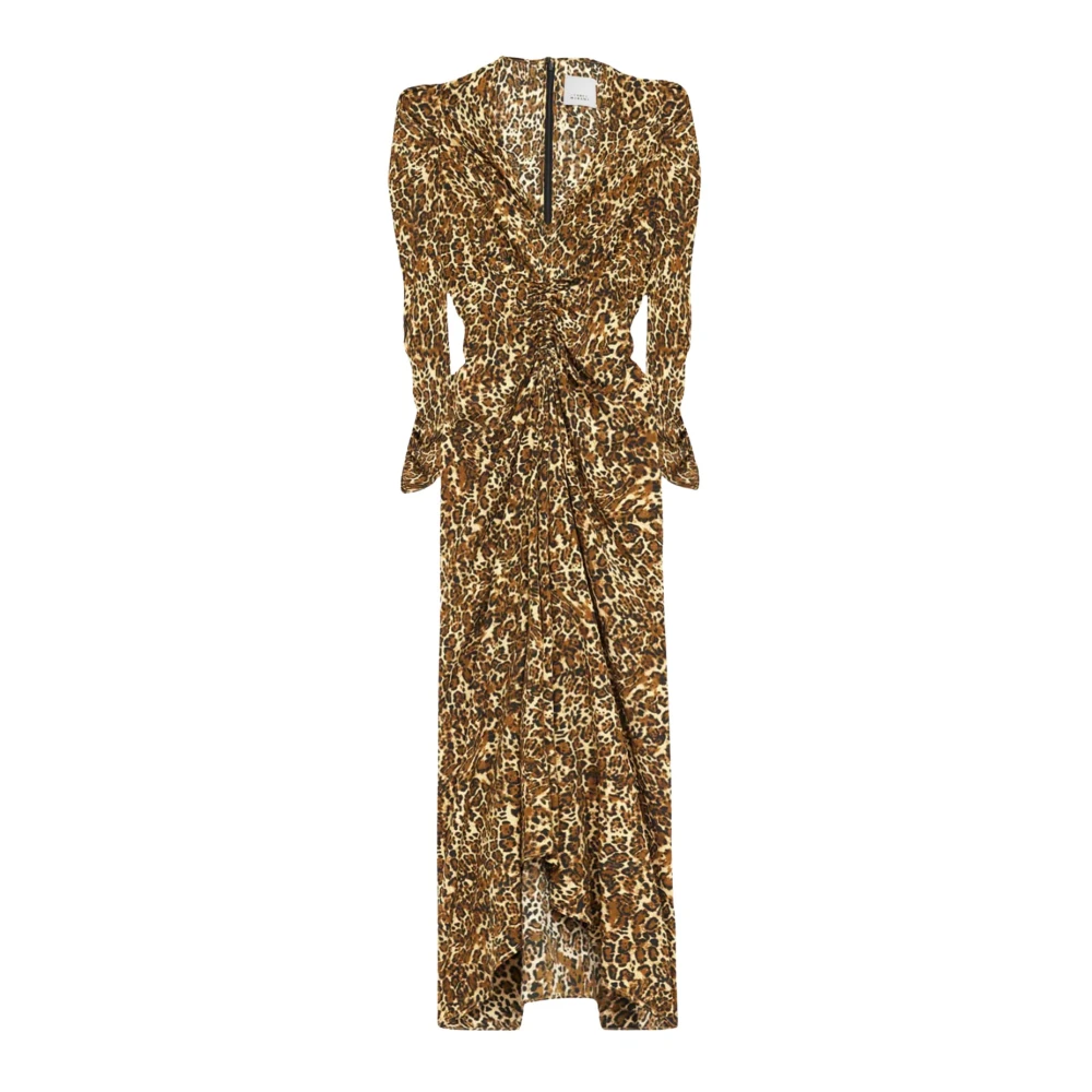 Isabel marant Elegante Albini Jurk voor Vrouwen Brown Dames