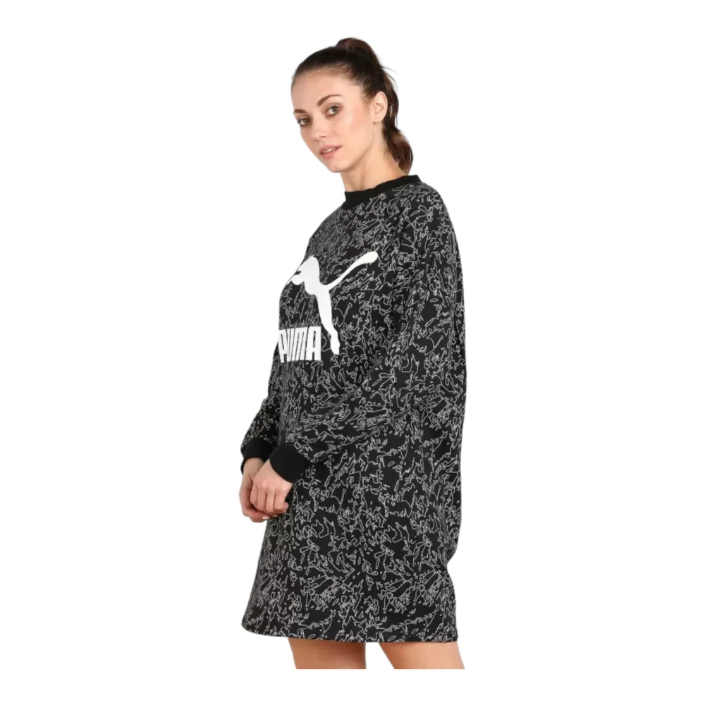 Puma Korte Jurk Black Dames