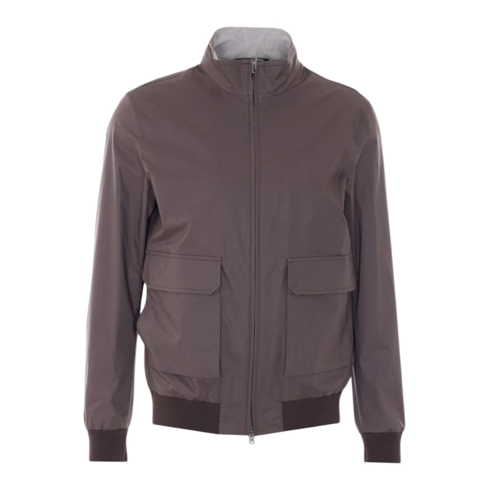 Herno Men's Purple Bomber Jackets, 3XL, Giubbotto