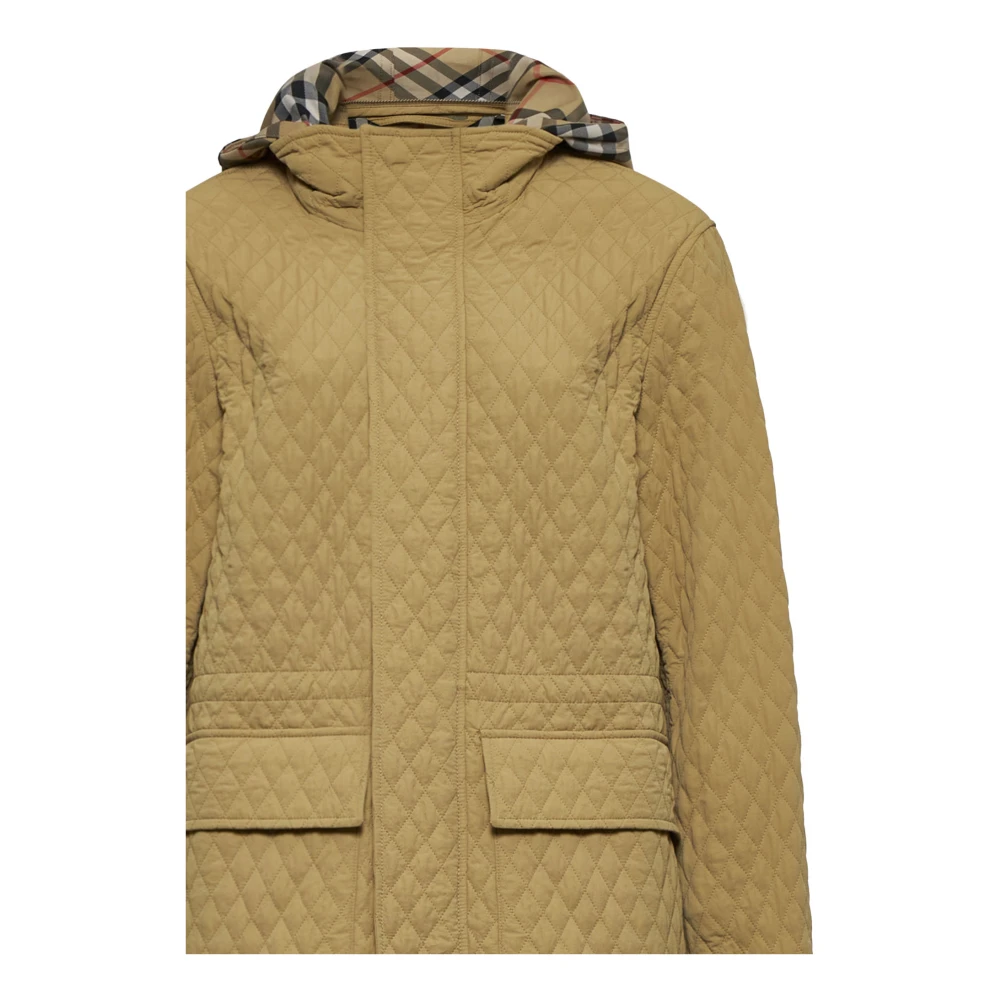 Burberry Stijlvolle Jassen Collectie Yellow Dames
