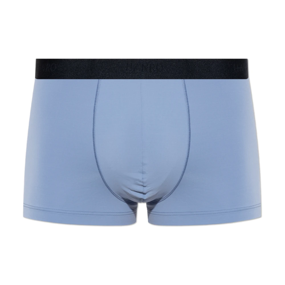 Hanro Uomo Blu - Micro Touch Boxer Brief - Underwear - 2XL