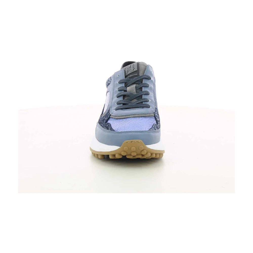 Floris van Bommel Blauwe Damesschoenen Sfw-10099 Noppi W23 Blue Dames