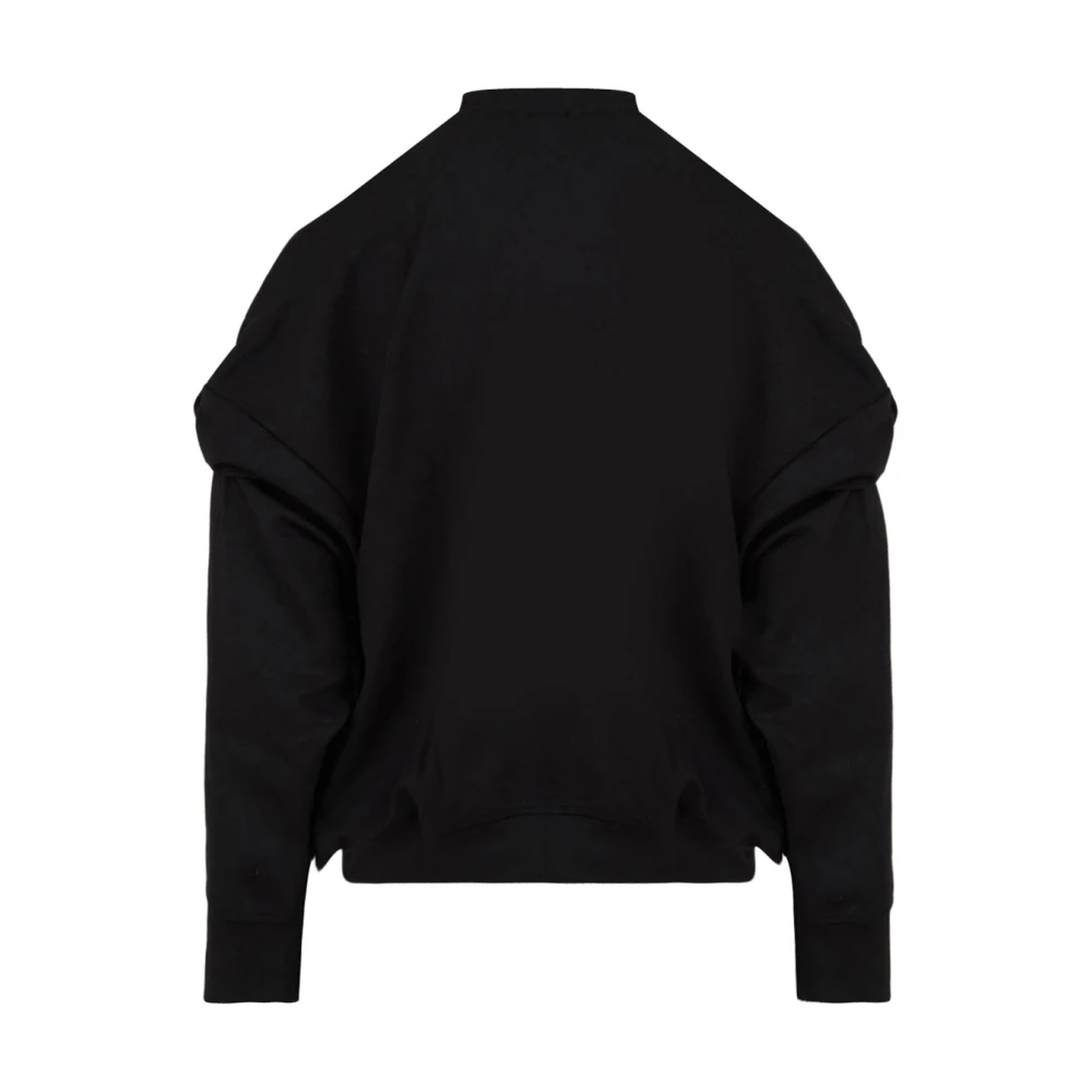 Hinnominate Zwarte Modal Sweater met Unieke Print Black Dames