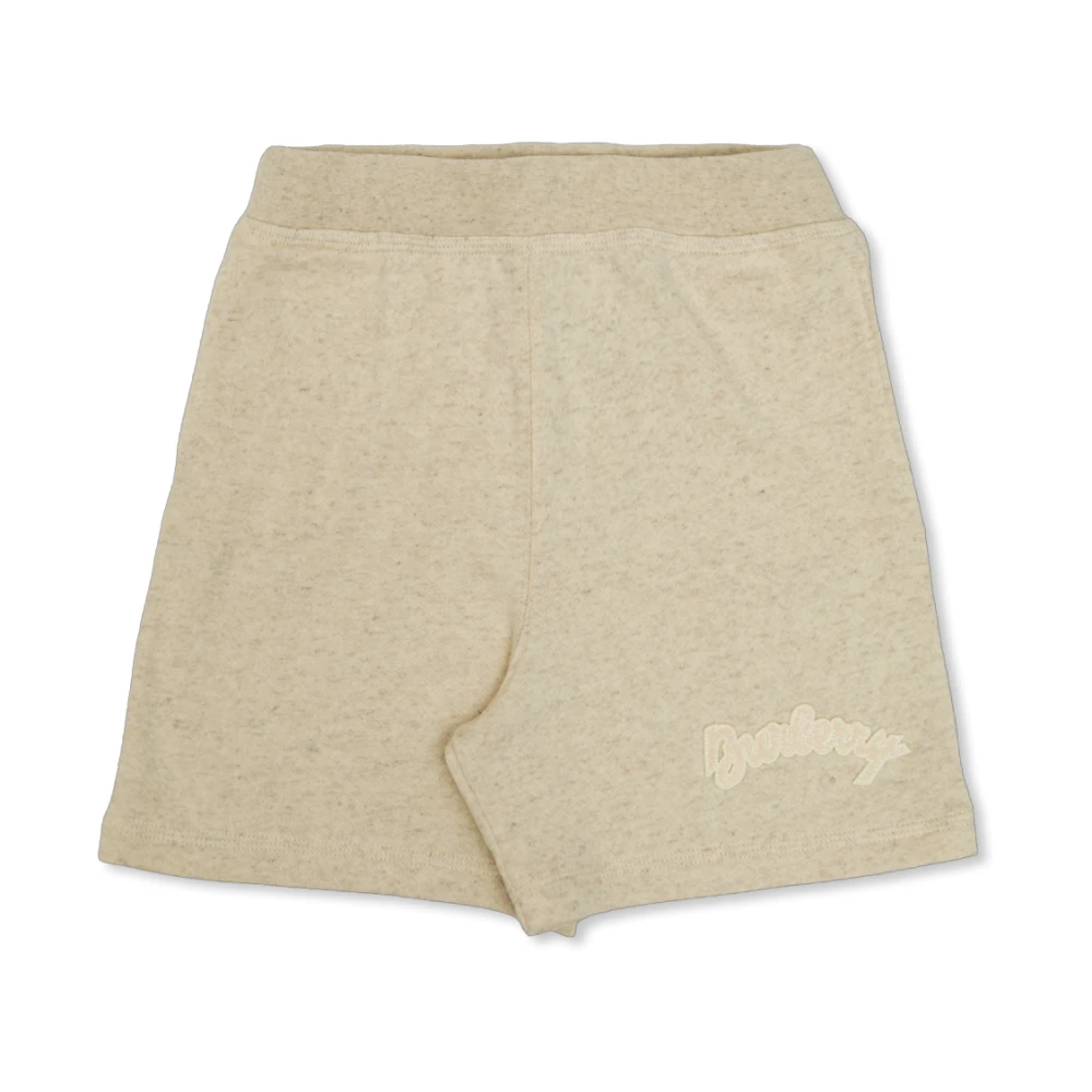 Burberry Logo sweat shorts Beige, Unisex