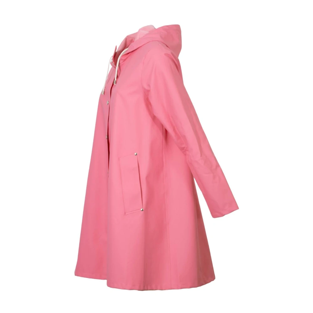 Stutterheim Lichtgewicht regenjas roze A-lijn Pink Dames