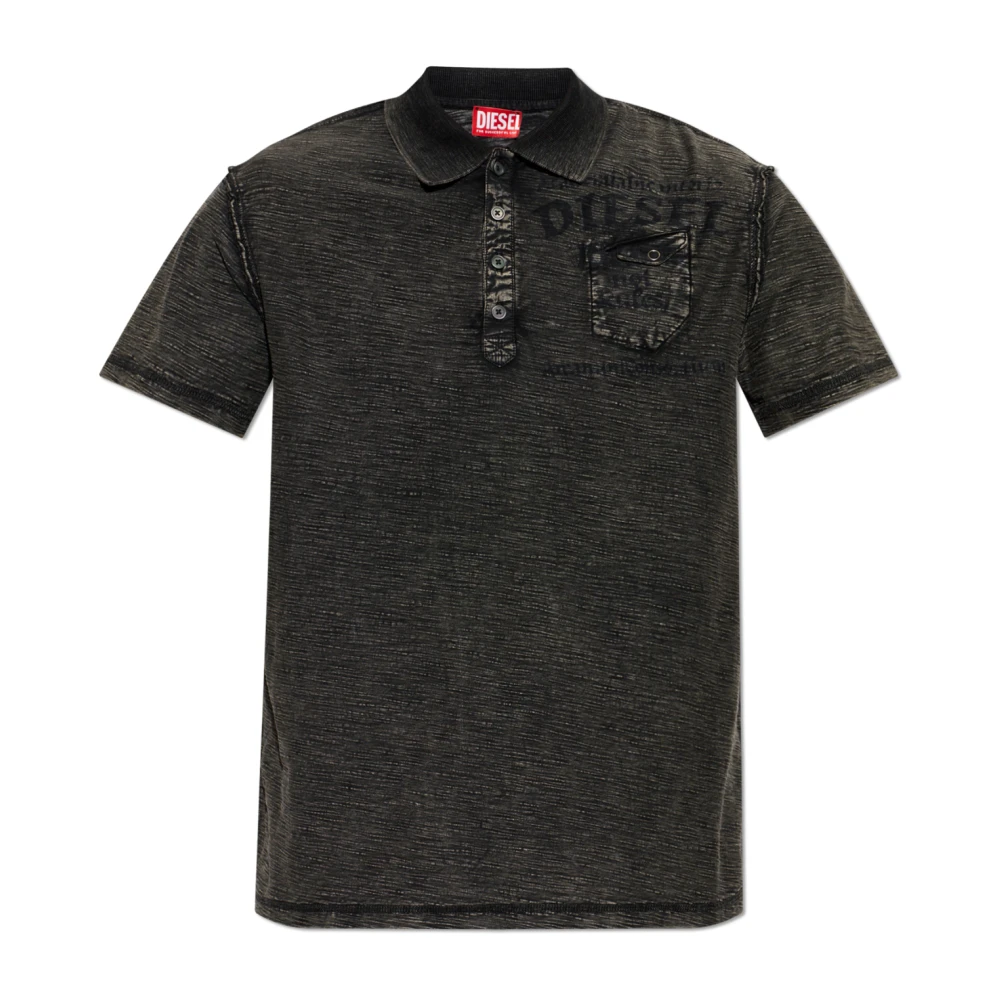 Diesel Uomo Nero - Polo T-Ardy-Polo - Tops - M