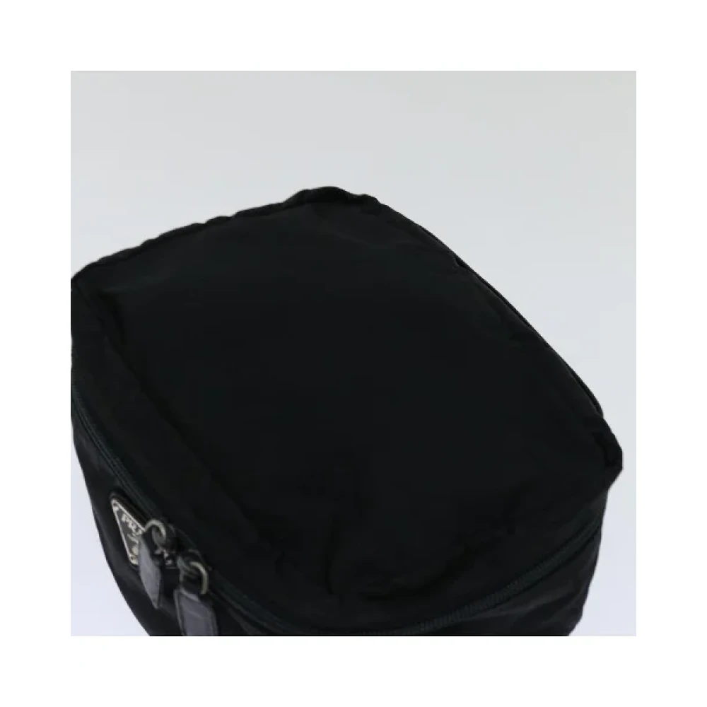 Prada Vintage Pre-owned Nylon home-office Black Dames