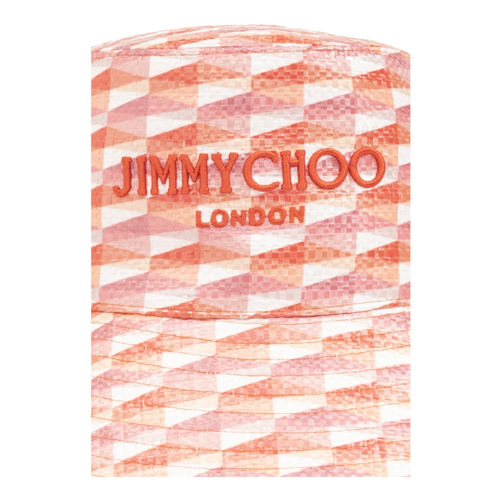 Jimmy Choo Catalie patroon emmerhoed Multicolor Dames