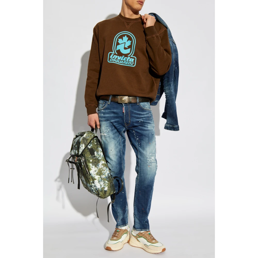 Dsquared2 Jeans Tidy Biker Blue Heren
