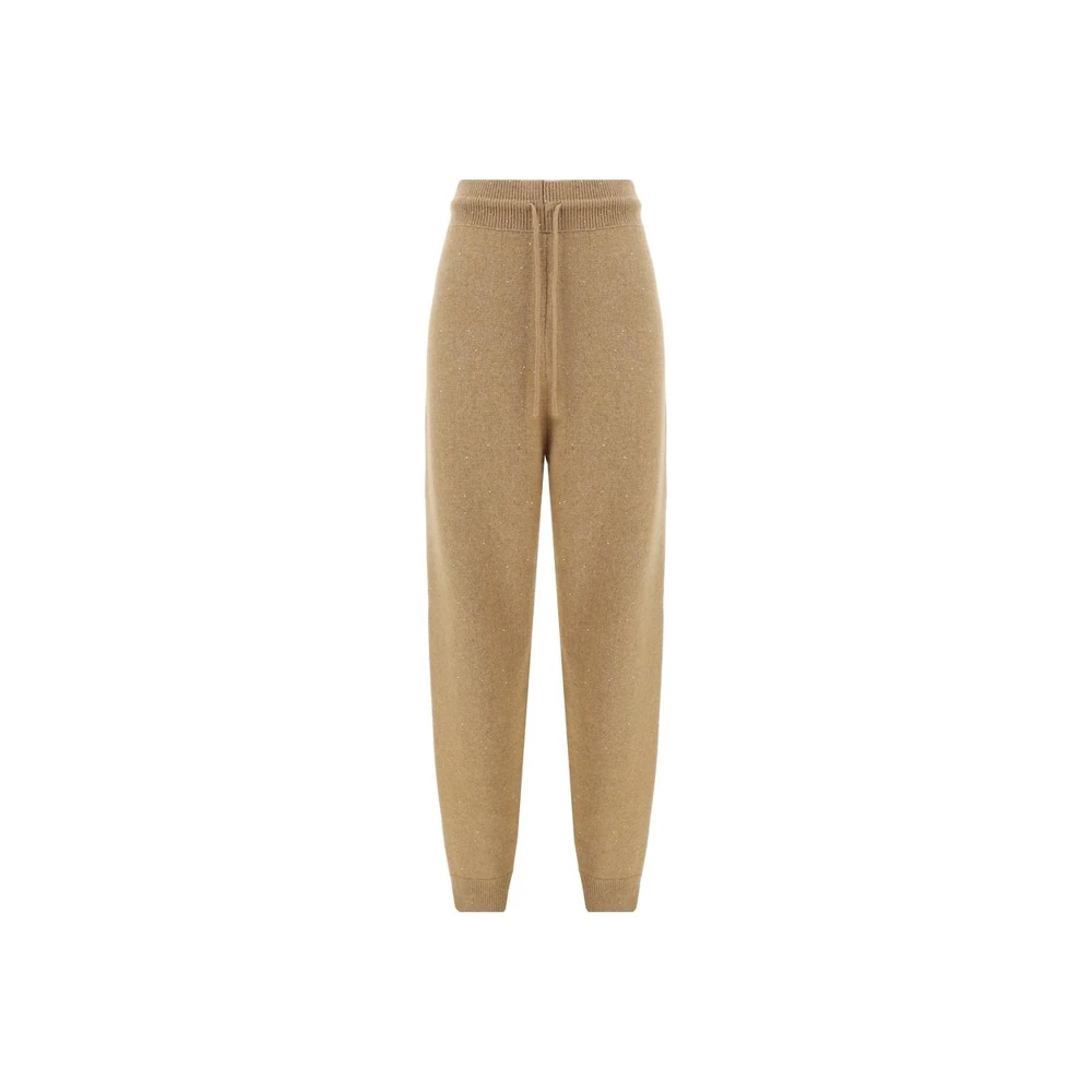 Fabiana Filippi Pailletten Jogger Wollen Broek Red Dames