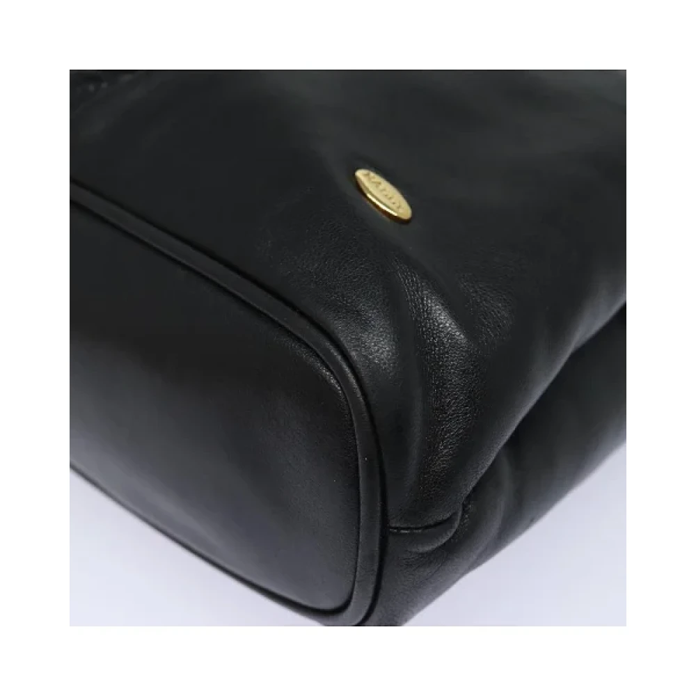 Bally Pre-owned Leather shoulder-bags Black Dames
