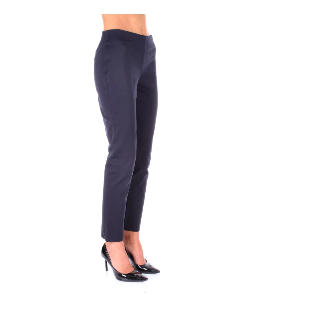 Ralph Lauren Blauwe Broek met Zijrits Blue Dames