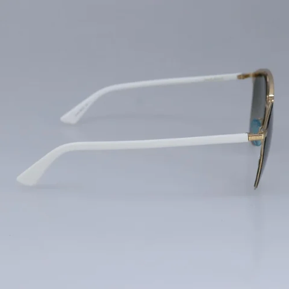 Dior Vintage Pre-owned Plastic sunglasses Yellow Dames