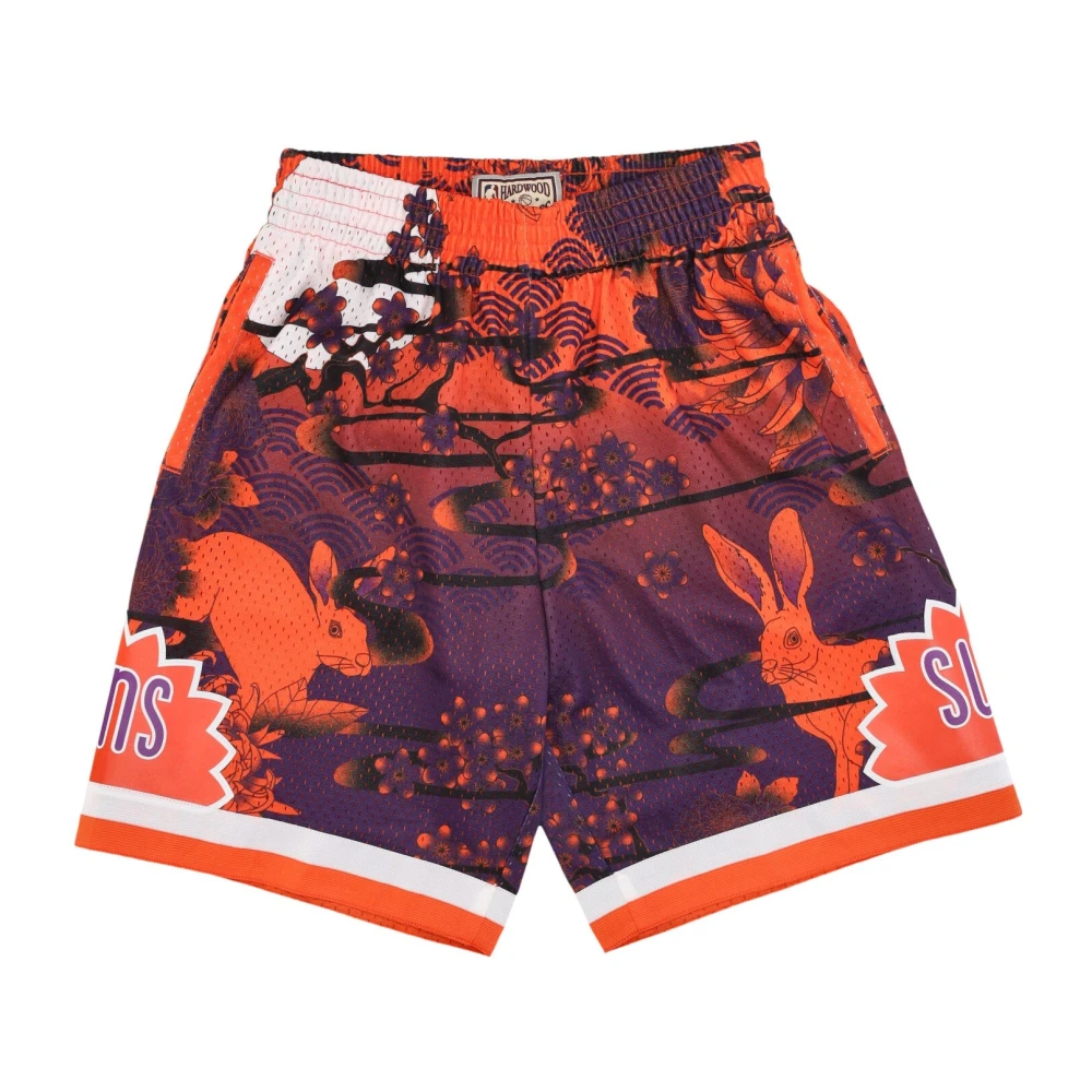 Mitchell & Ness NBA Swingman Basketbalshorts 1991 Multicolor Heren