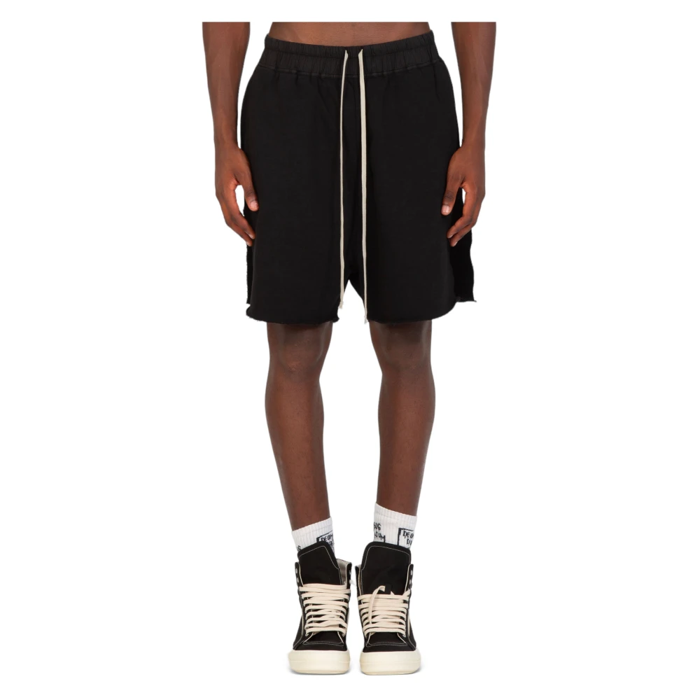 Rick Owens Sweat Shorts voor Mannen Black Heren