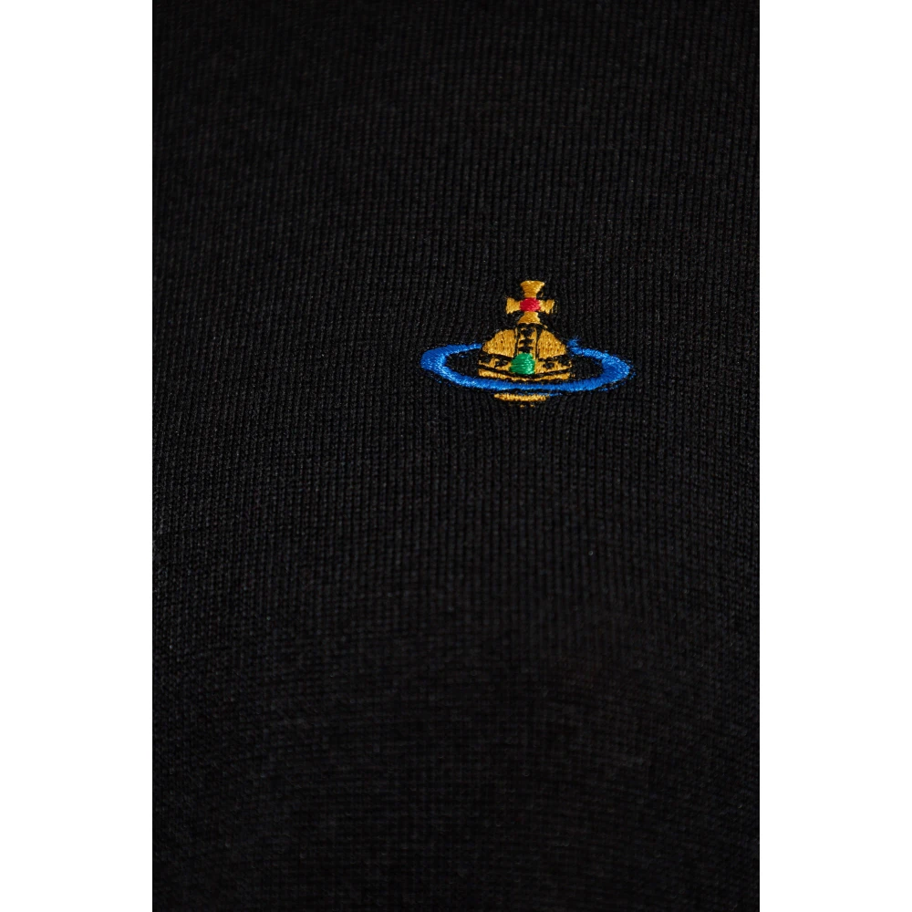 Vivienne Westwood Trui met logo Black Dames
