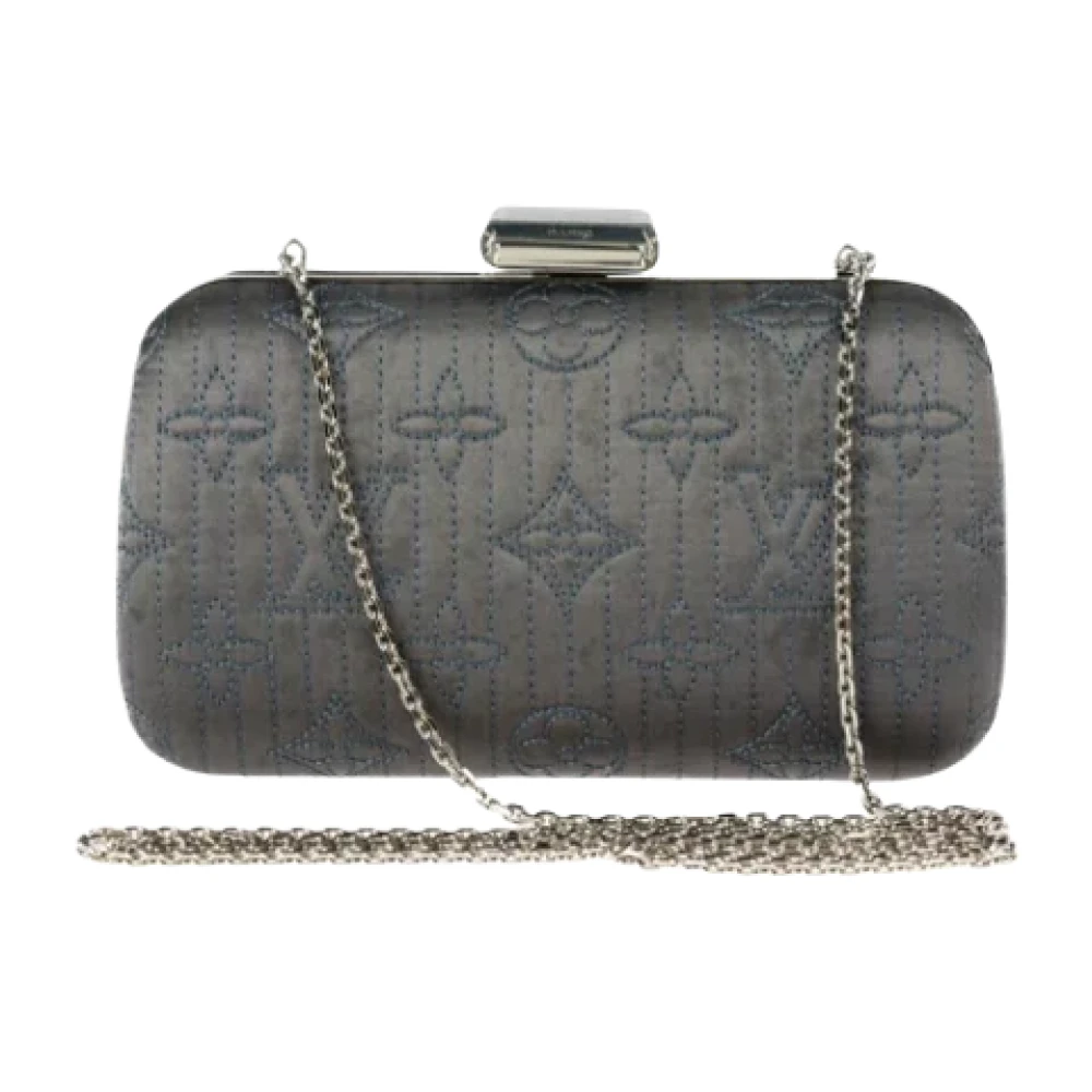 Louis Vuitton Vintage Pre-owned Fabric louis-vuitton-bags Gray Dames