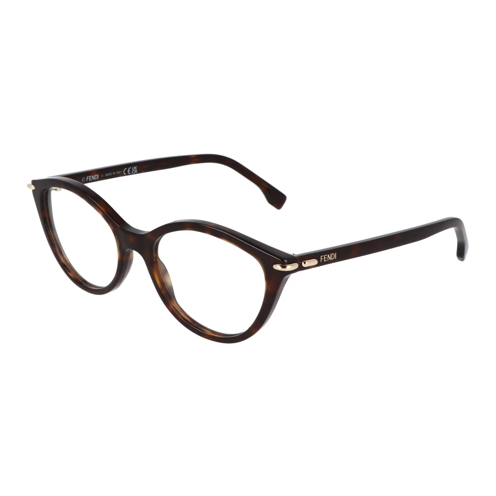 Fendi Unisex Brown Glasses, 53 Mm, Optical Frame