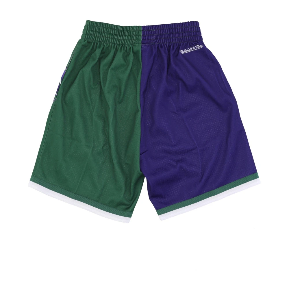Mitchell & Ness NBA Big Face Basketball Shorts Purple Heren
