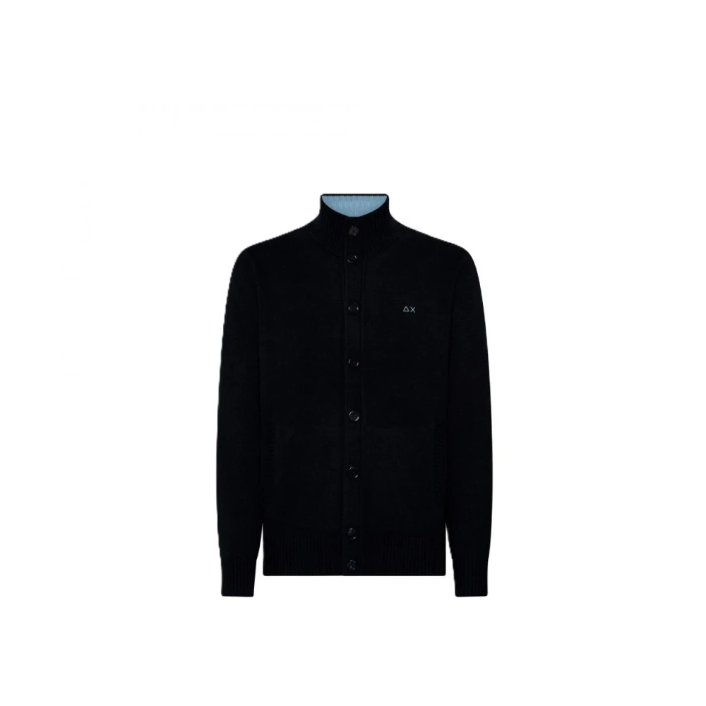 Sun68 Stijlvolle Sweatshirts en Hoodies Blue Heren