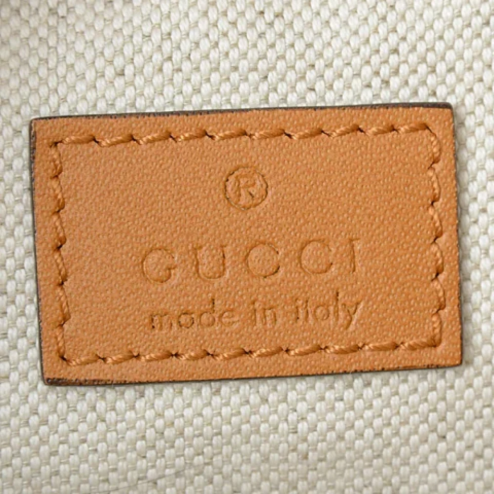 Gucci Vintage Pre-owned Fabric gucci-bags Brown Dames