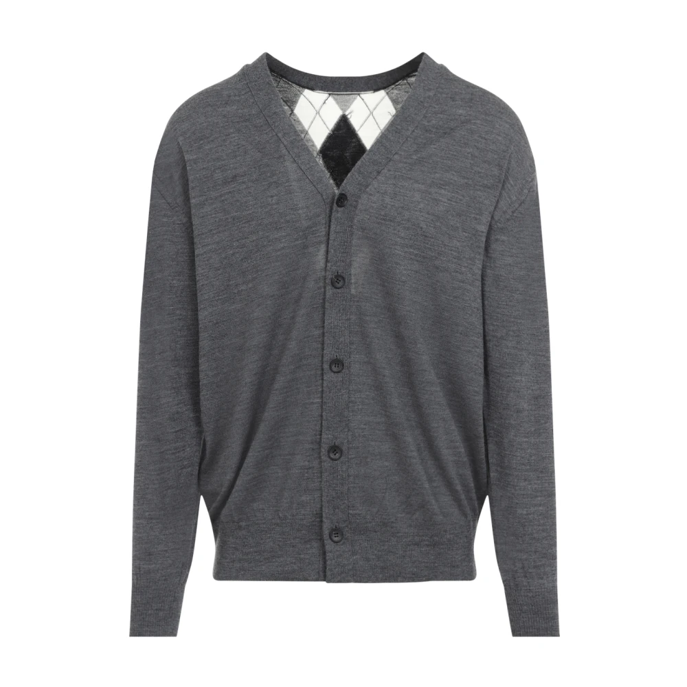 Junya Watanabe Grijze Sweater Top voor Stijlvolle Look Gray Heren