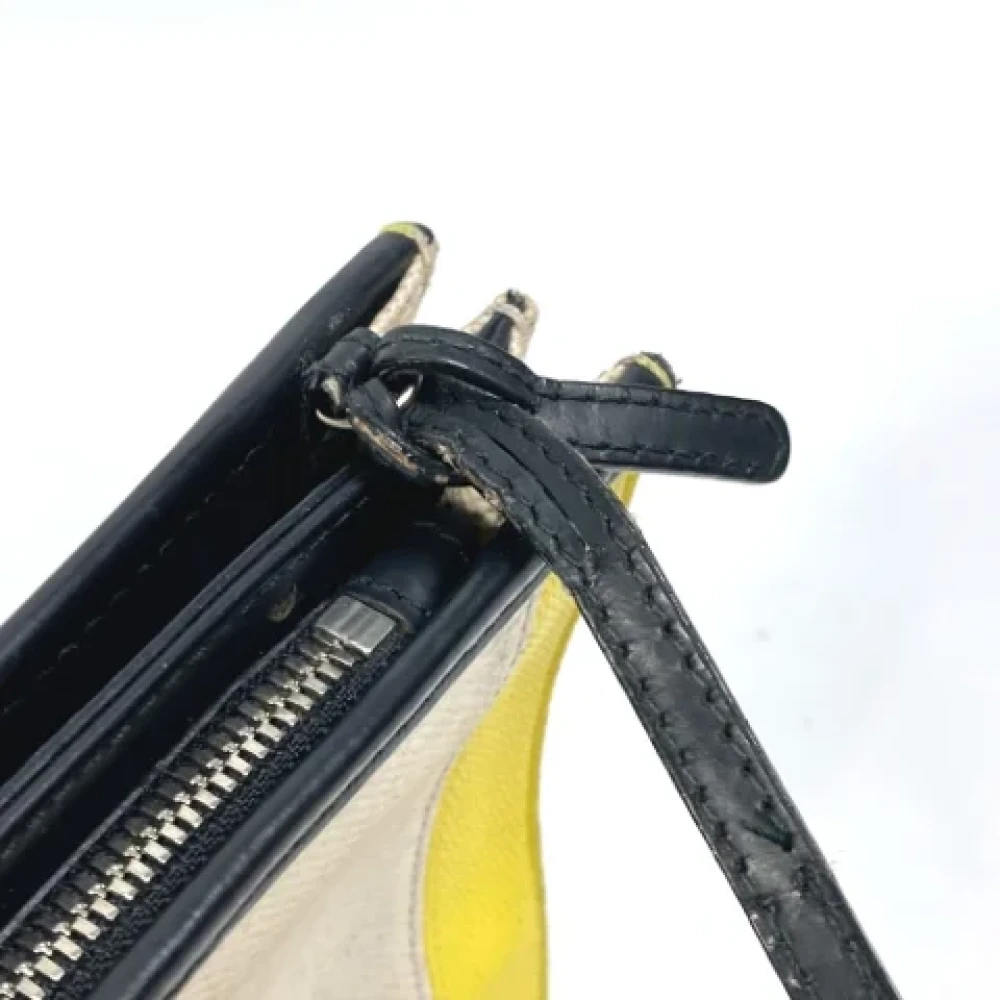 Balenciaga Vintage Pre-owned Leather shoulder-bags Yellow Dames
