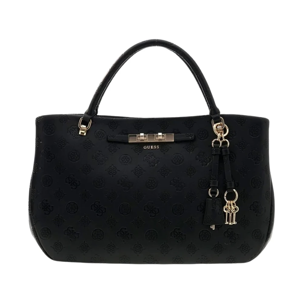 Guess - Carmella Handtasche - Bags - Damen - Schwarzk - One Size - Bild 3