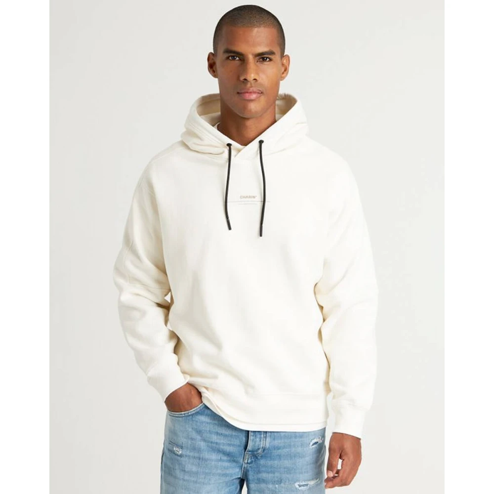 Chasin Burgemeester Hood Sweatshirt White Heren