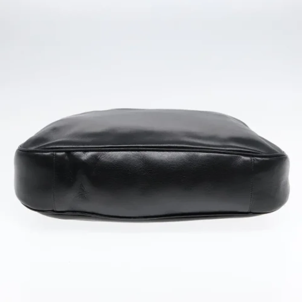 Gucci Vintage Pre-owned Leather handbags Black Dames