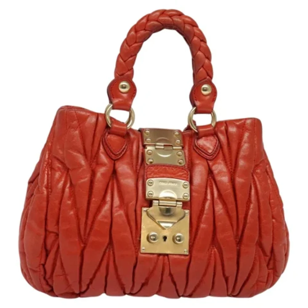 Pre-owned > Pre-owned Bags > Pre-owned Handbags - - Miu Miu Pre-owned - Modalova
