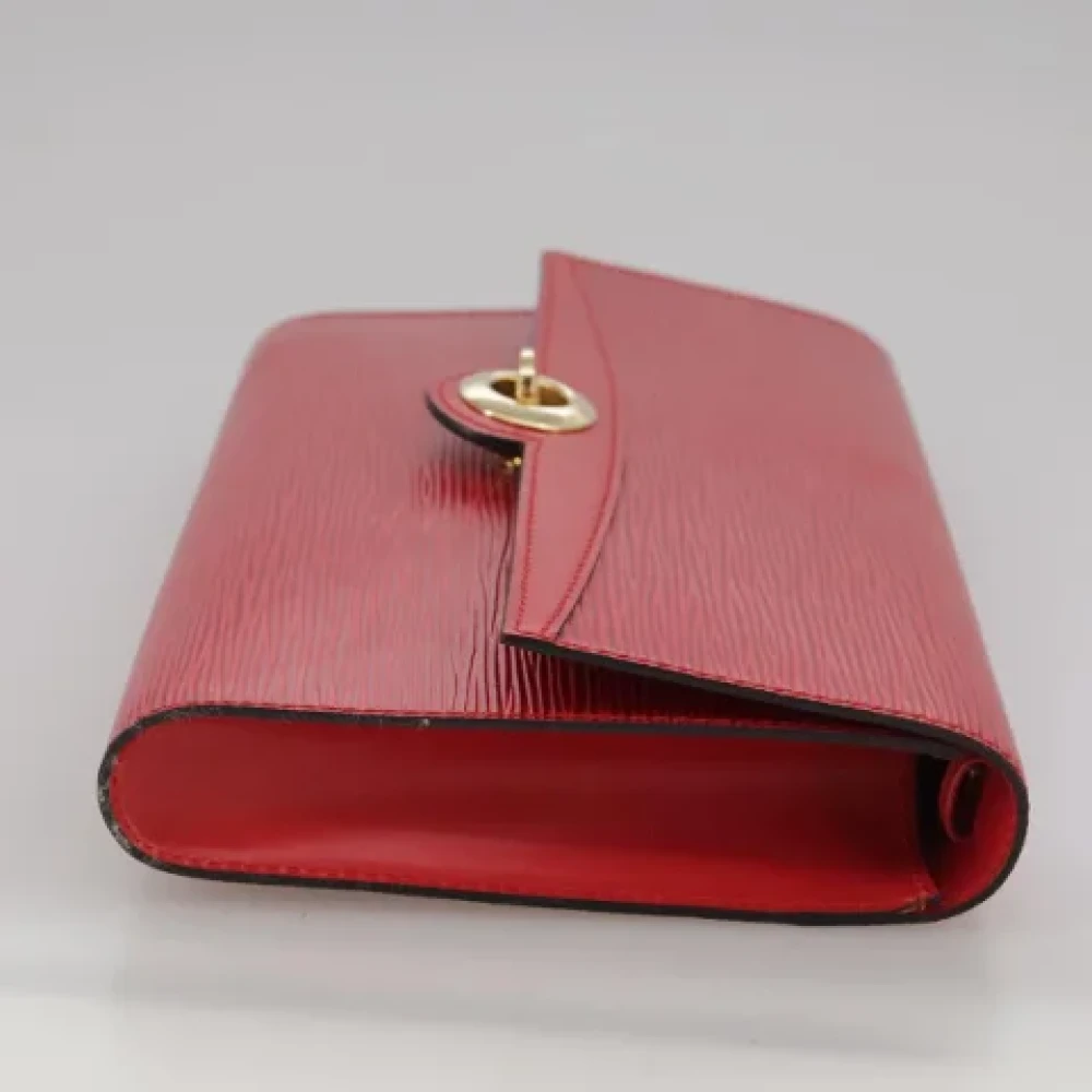 Louis Vuitton Vintage Pre-owned Leather louis-vuitton-bags Red Dames